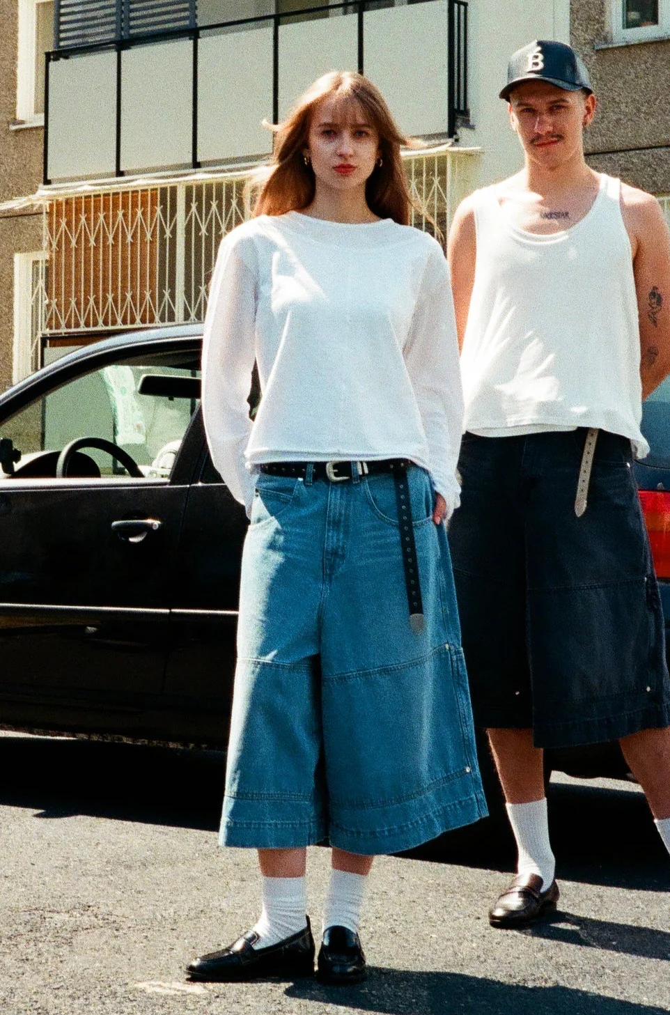 DOUBLE KNEE BOTTLE JORTS - Image 6