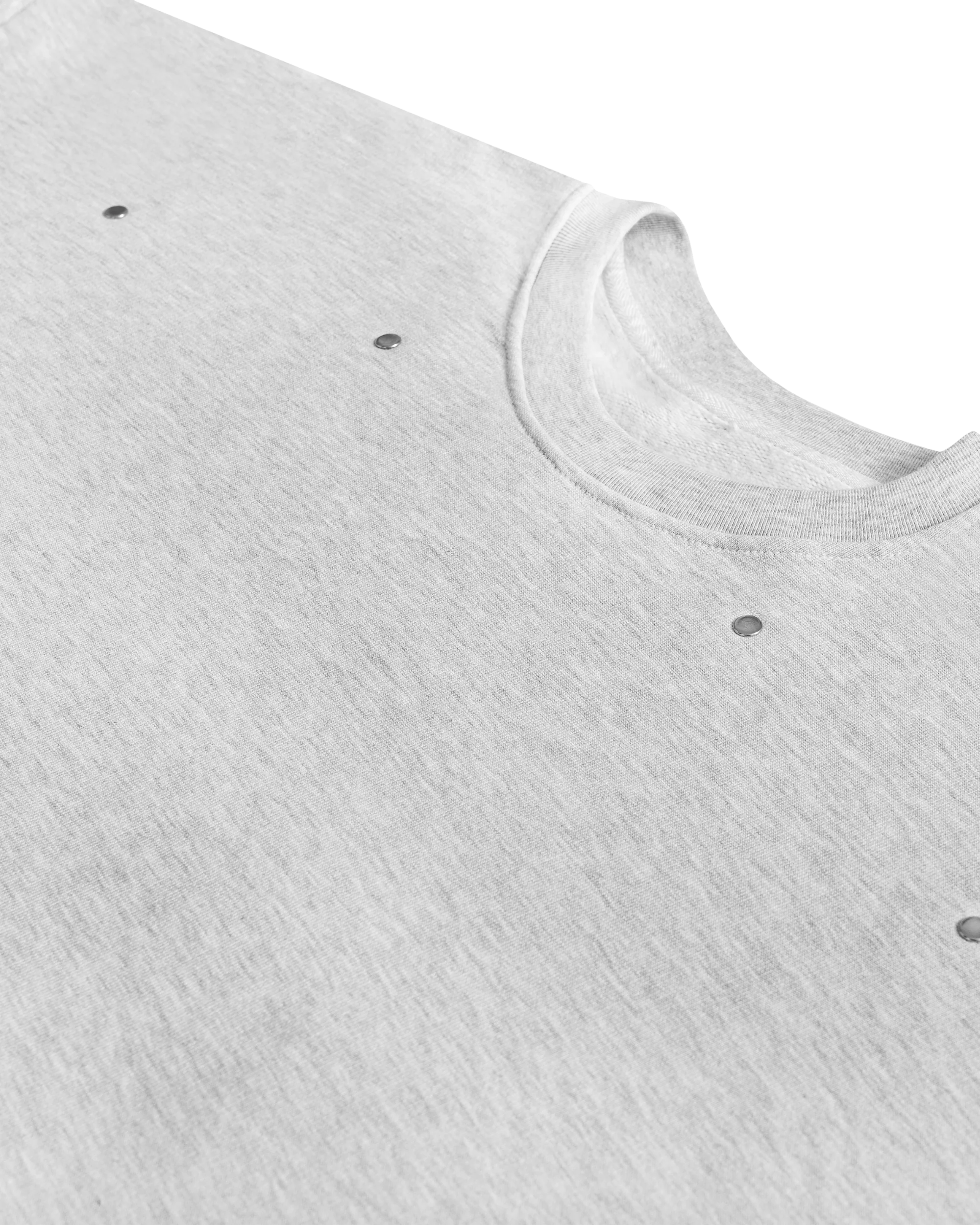EVERGREEN LOOSE METAL RIVET CREWNECK - Image 3