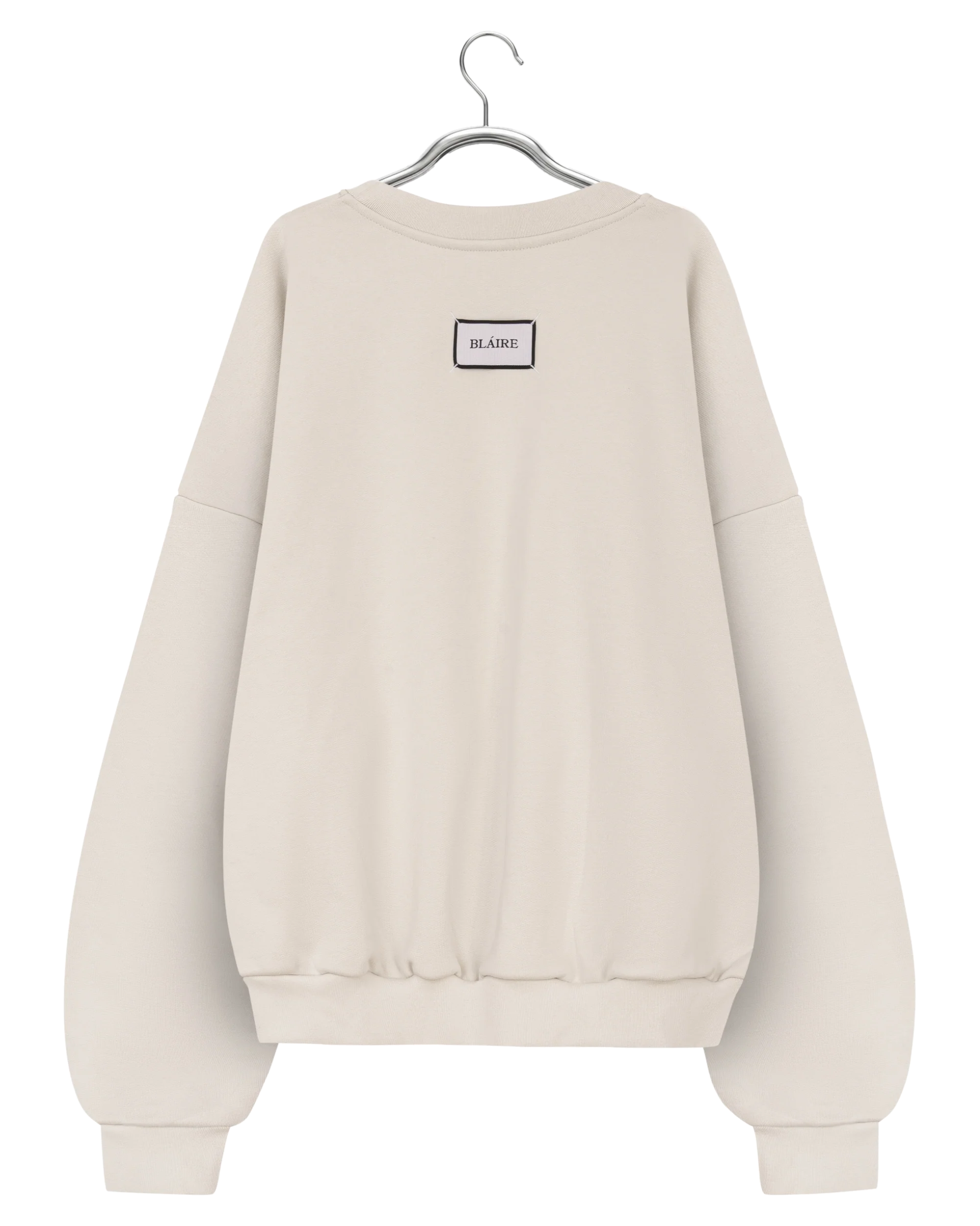 EVERGREEN LOOSE METAL RIVET CREWNECK - Image 2