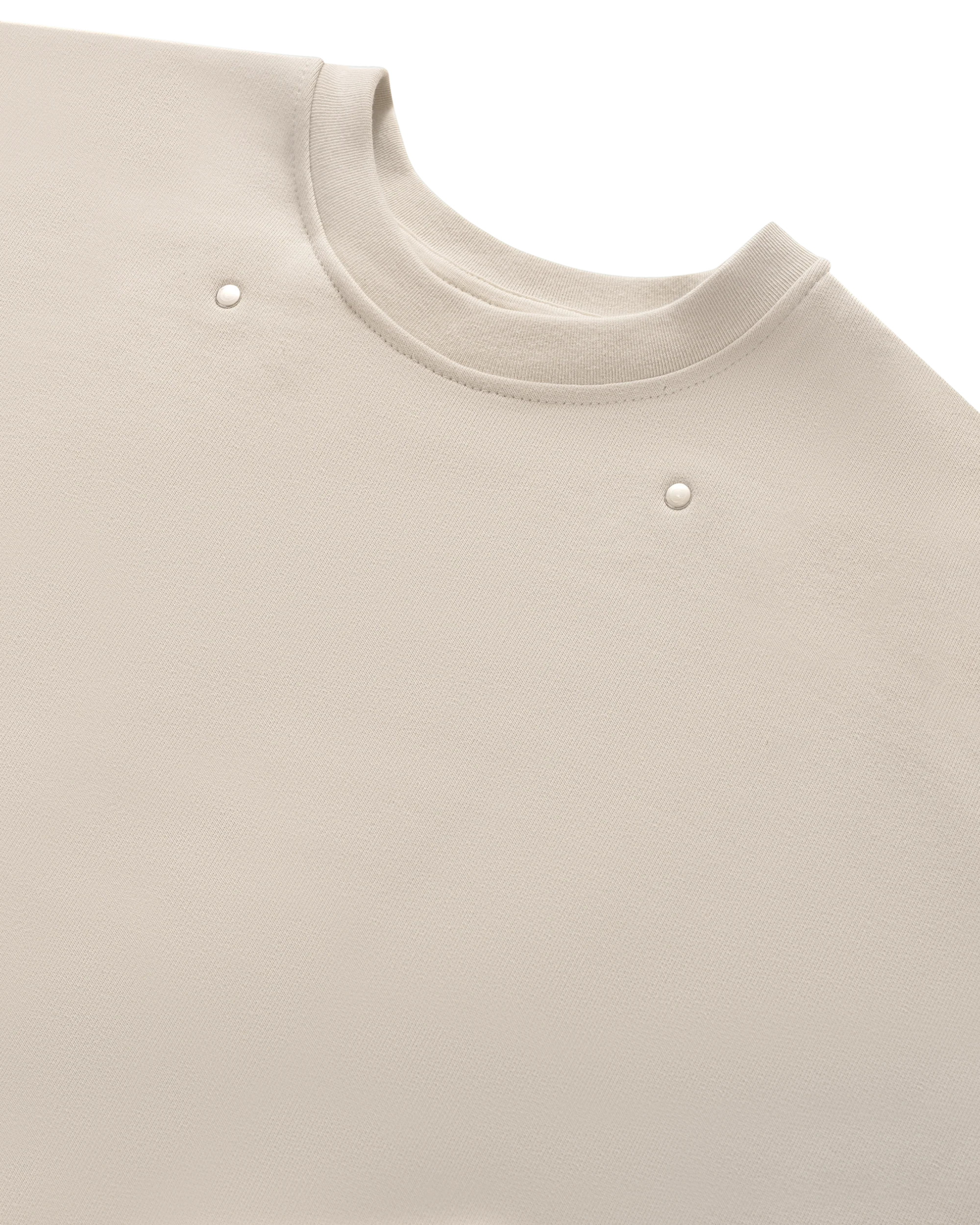 EVERGREEN LOOSE METAL RIVET CREWNECK - Image 3