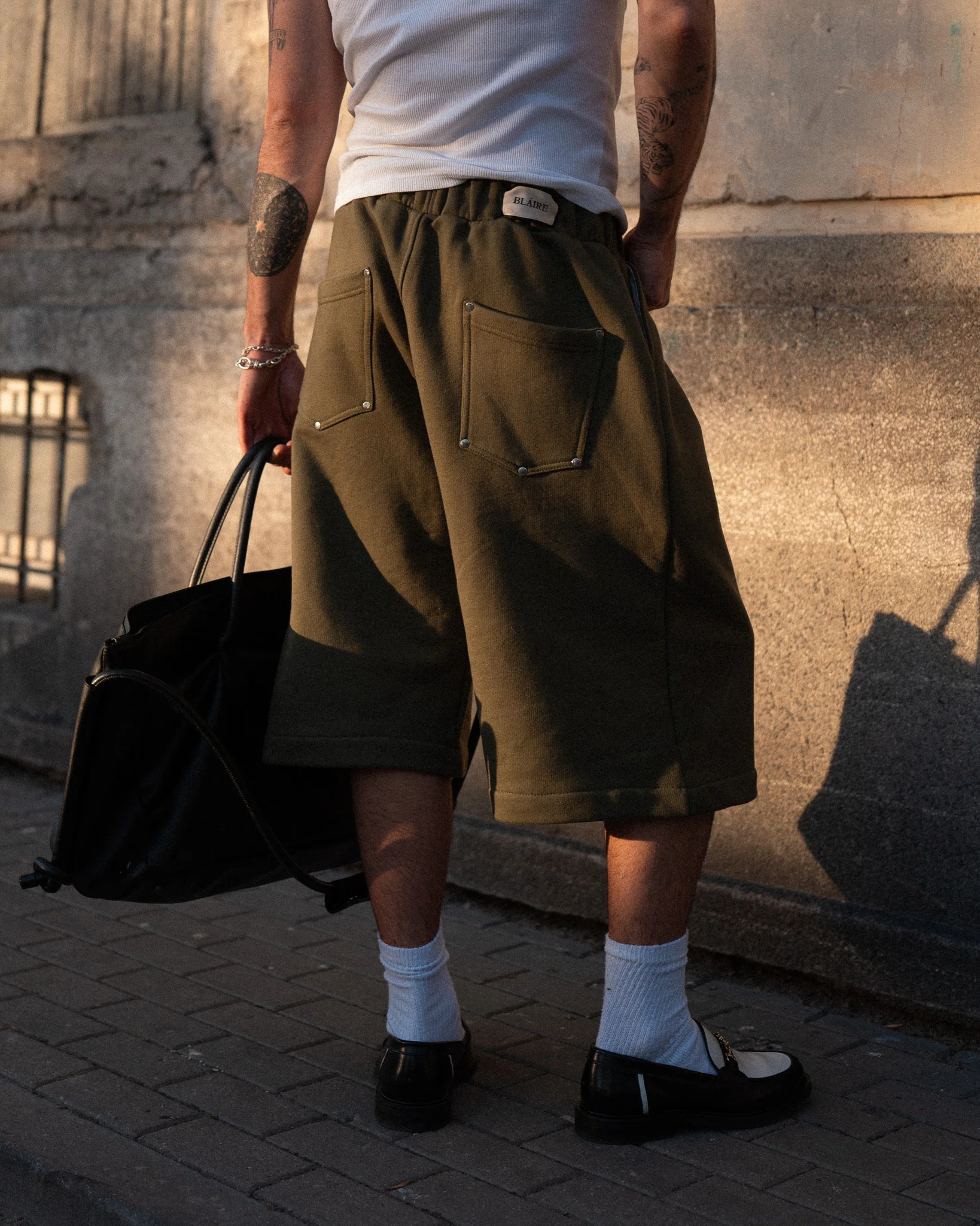 EVERGREEN SWEAT JORTS - Image 6