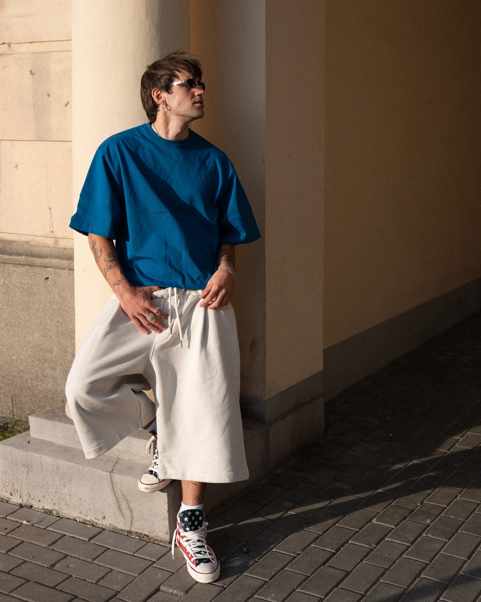 EVERGREEN TRIPLE ARM BOXY TEE - Image 6