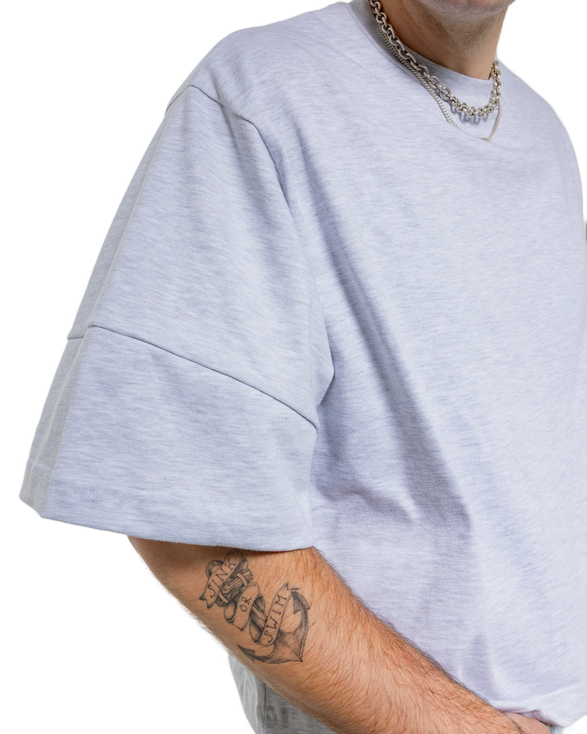 EVERGREEN TRIPLE ARM BOXY TEE - Image 5