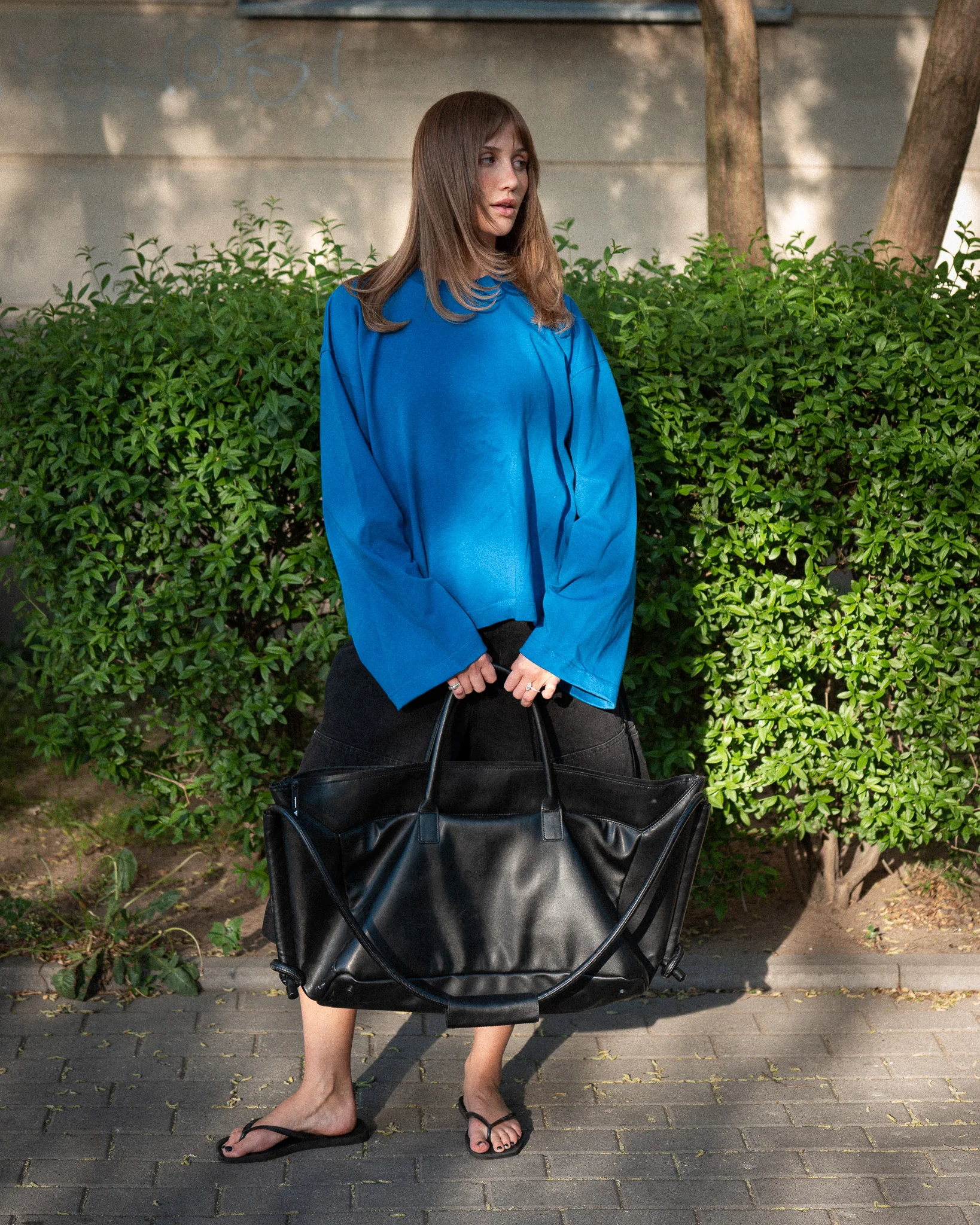 EVERGREEN ULTRA LOOSE BOXY LONGSLEEVE - Image 5