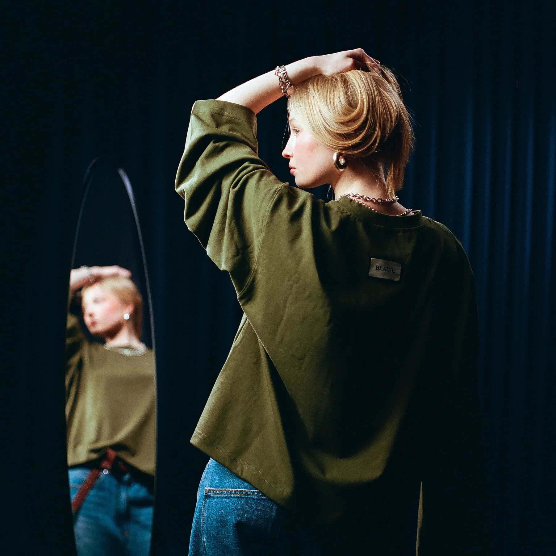 EVERGREEN ULTRA LOOSE BOXY LONGSLEEVE - Image 4
