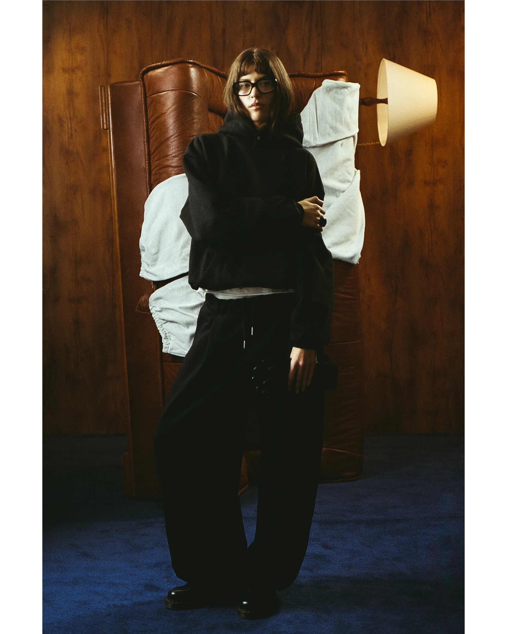EVERGREEN WIDE LEG PLEATED SWEATPANTS - Image 4
