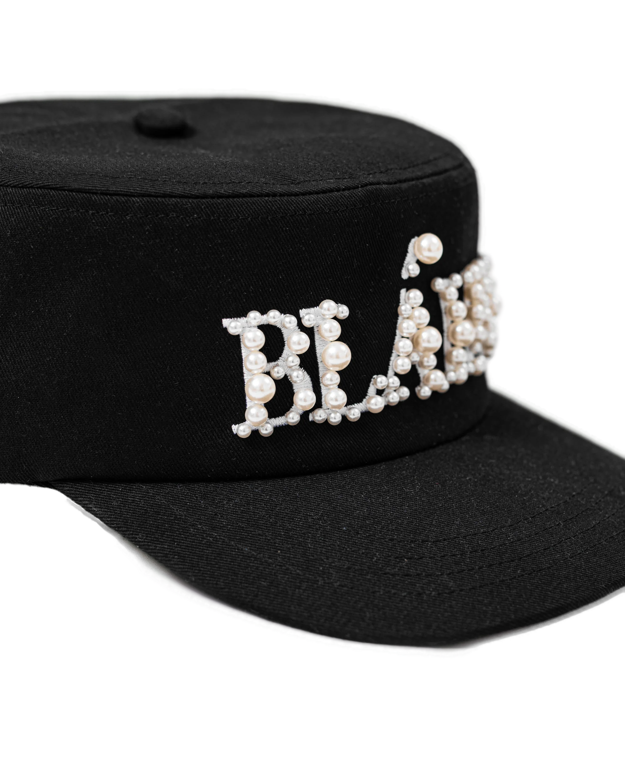 PEARLS STUDDED PAINTER CAP - Image 3